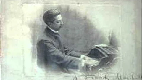 Granados plays Granados "Oriental" from Danzas esp...