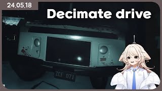 [24.05.18] 미친 자동차를 피하는 공포게임(Decimate drive)