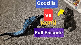 Godzilla Vs Kong Full Episode (Stop Motion)