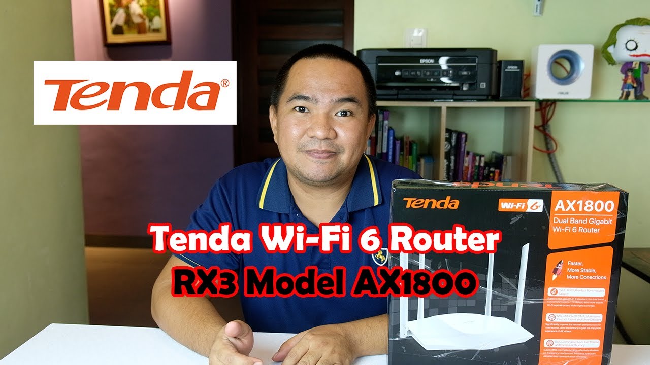 Tenda RX3 (Wifi 6, AX1800): Configure and test
