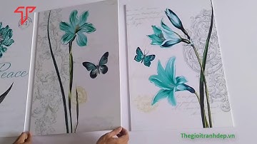 Tranh Canvas, tranh MDF, tranh khung bộ post 3