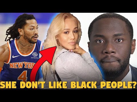Derrick Rose Gets Engaged To A White Appearing Woman Who Talked Bad About Black People BEFORE??? HMM
