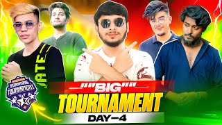 BIGGEST INTERNATIONAL CUP😨 DAY 4 FT- SMOOTH, ANKUSH, NOVA, UG 🔥 #nonstopgaming - free fire live