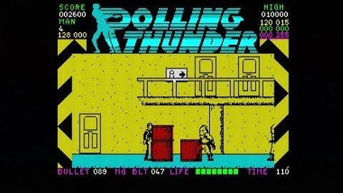 ROLLING THUNDER (ZX SPECTRUM - FULL GAME)