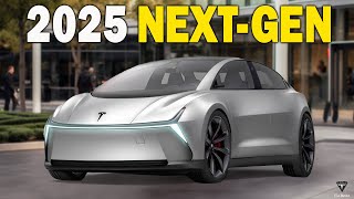 2025 First Inside Look Tesla Next-Gen 