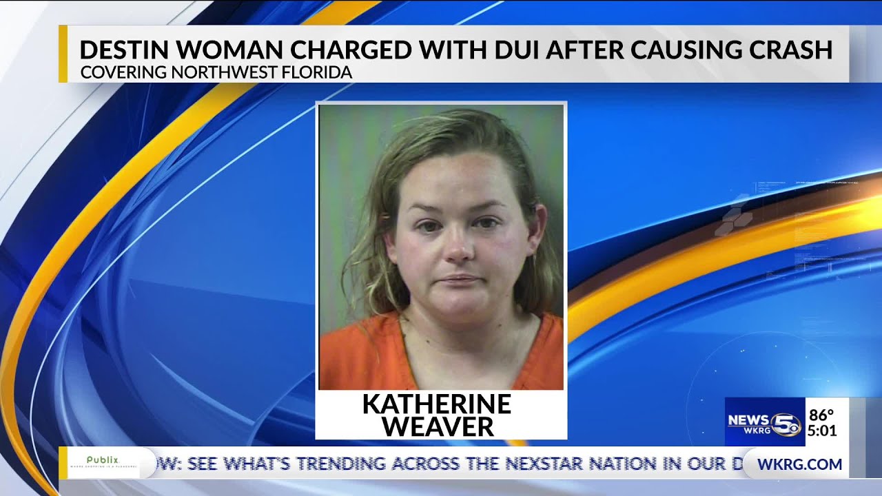 Florida woman arrested for DUI after multi-car crash in Destin, toddler ...
