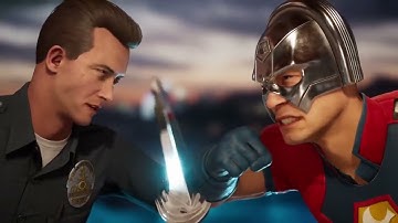 MK1 - T-1000 vs. Peacemaker NEW INTRO DIALOGUE