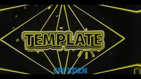 [Free] Yellow 2D Alight Motion Intro Template - 10 Likes?