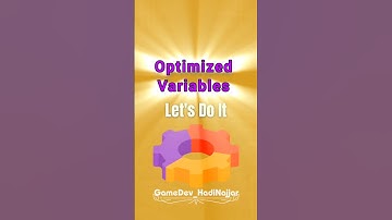 Optimized Variables #unity #godot #gamedev #unrealengine
