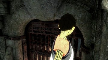 The Last Guardian - Part 2 First Ruins: Directional Jump, Narrow Ledge Gameplay, Open Gate for Trico