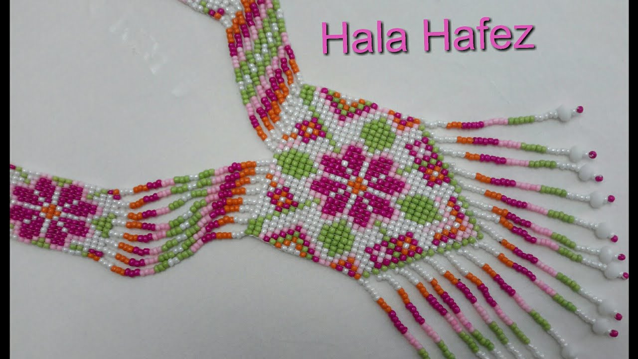 عقد نول الخرز (موديل النجمه ) ج3