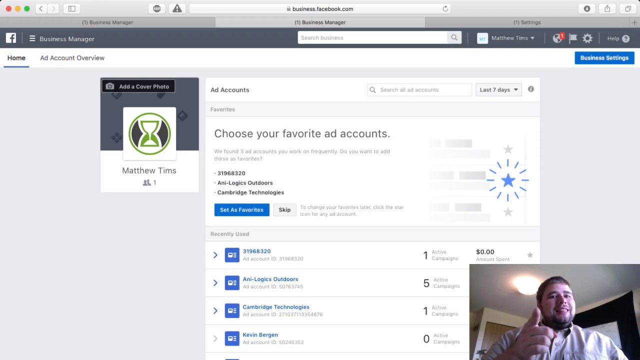 How to add a Facebook Page to the Business Manager