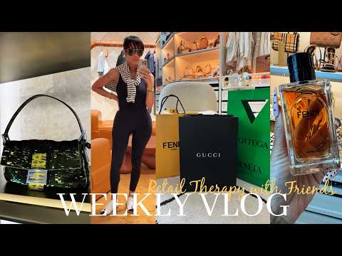 Thumbnail for WEEKLY VLOG | Cheers to Great Friends, Unintentional Retail Therapy, New Scents & Unboxings