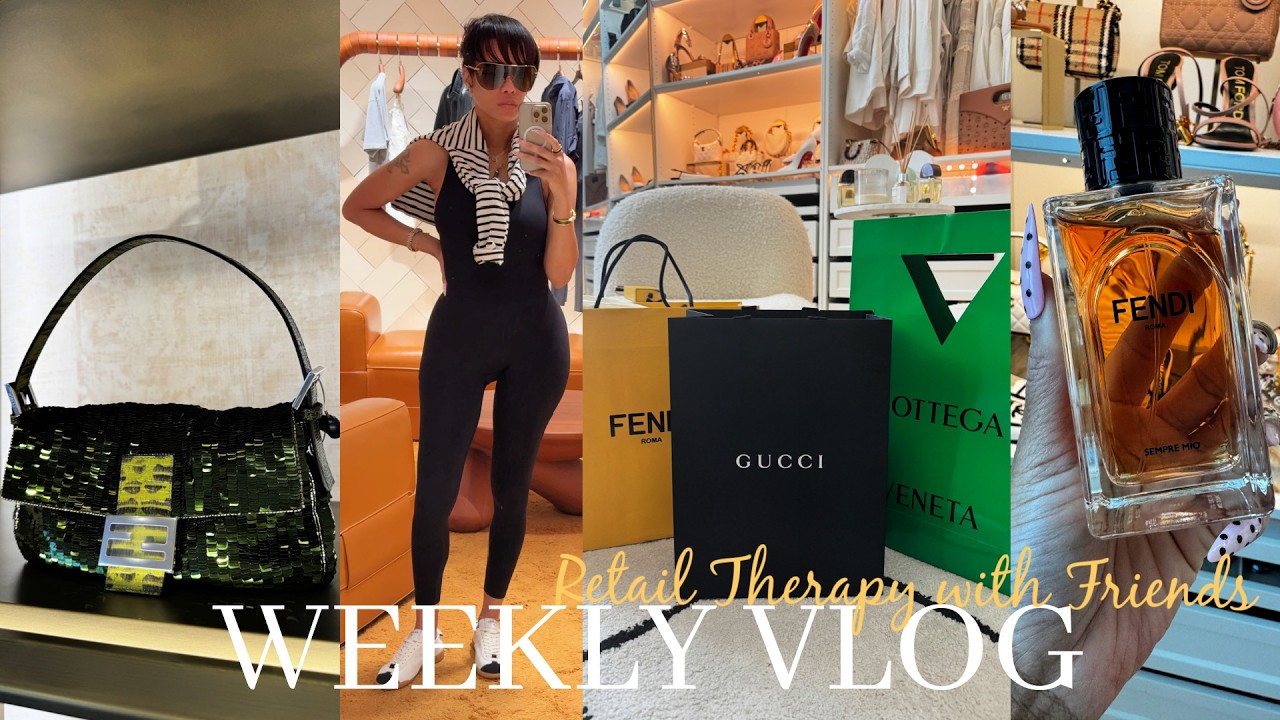 WEEKLY VLOG | Cheers to Great Friends, Unintentional Retail Therapy, New Scents & Unboxings