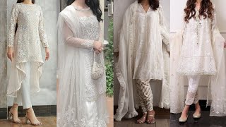 pretty white dresses plus size