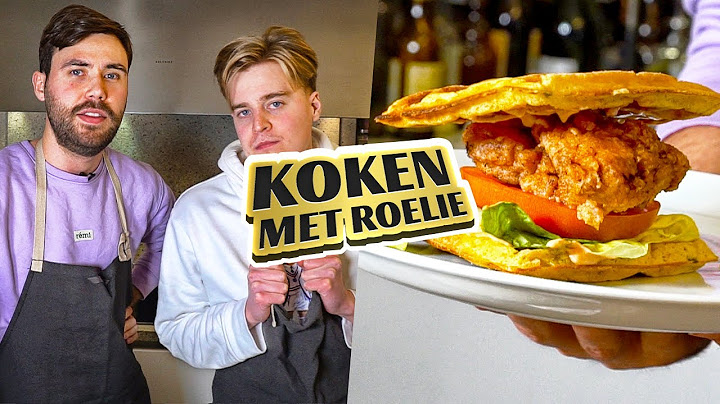 Koken met Roelie (met Matthy)