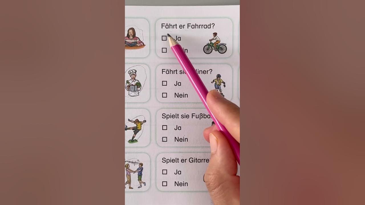 Ja oder Nein 🙅‍♀️ deutsch lernen deutsch Hören Sprachen schreiben ️ YouTube