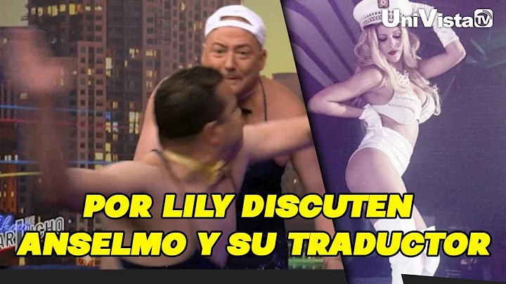 Por Lily discuten Anselmo y su traductor