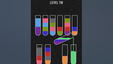 Water Sort Puzzle level 118 | Gameplay Mobile Games
