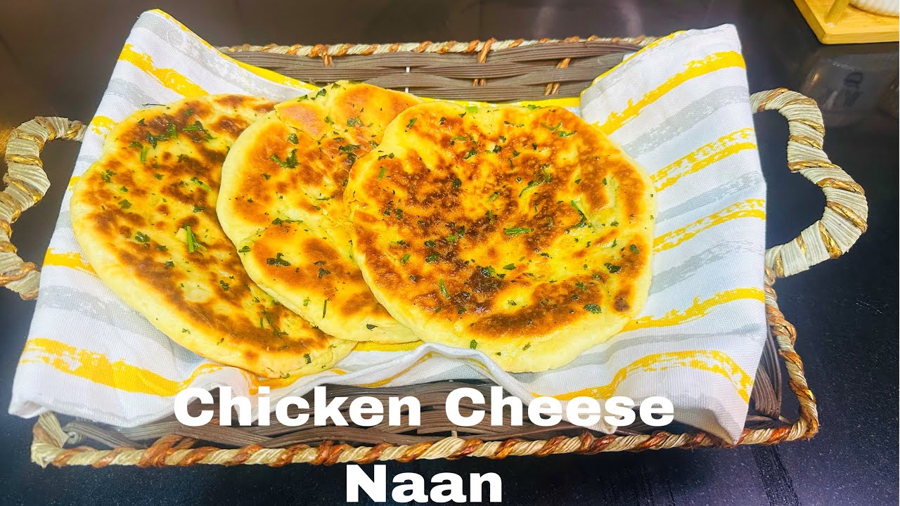 Chicken Cheese Naan // Perfect Recipe Without Oven //