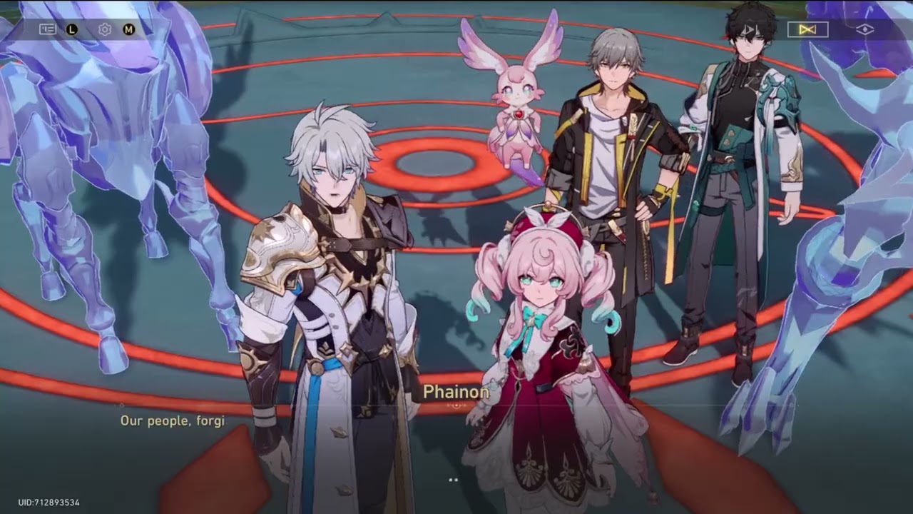 Honkai Star Rail Amphoreus Story Quest, Sky Titan boss fight