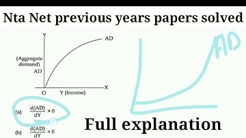 NTA NET economics previous years papers solved | Full explanation