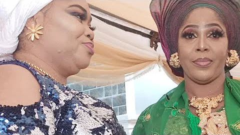 WIFE OF OTUNBA GANI ADAMS AND ALHAJA AJOKE AND GUESTS @ ALHAJA AJOKE AKINSANYA HOUSE WARMING PARTY