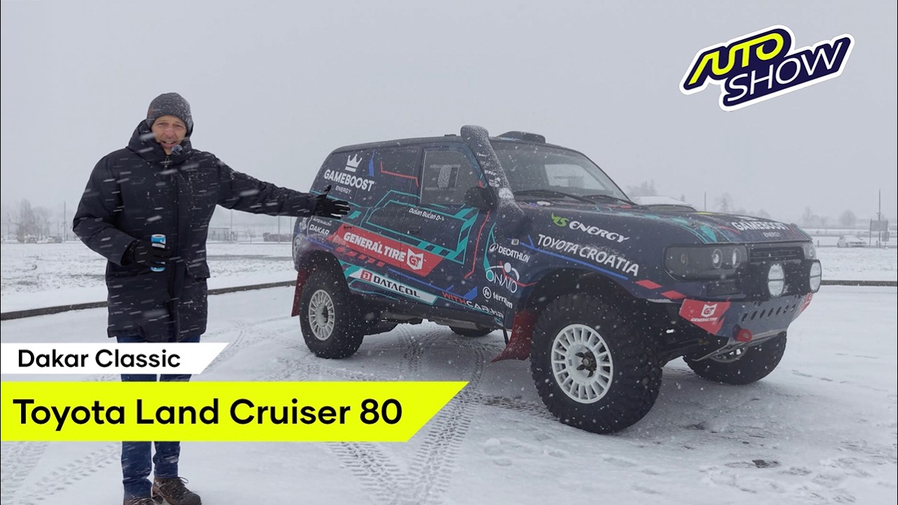 U pustinju sa 6 cilindara! -  Toyota Land Cruiser 80 - Jura se fura