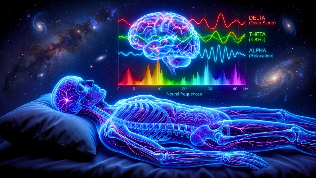 Alpha Waves 432Hz | Listen Before Bed for Deep Restorative Sleep
