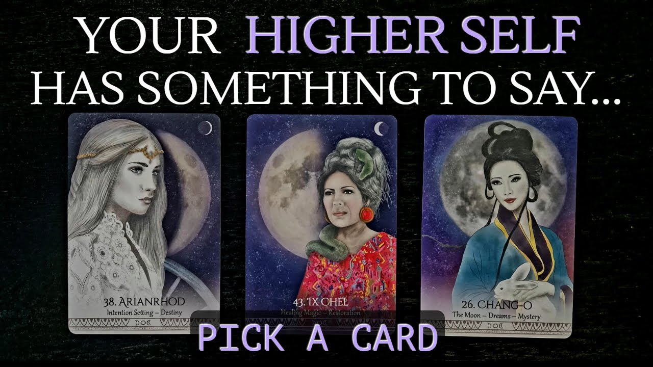 Message From Your Higher Self 💫 PICK A CARD Timeless Tarot Reading ...