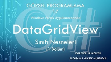 C# ile Ayrıntılarıyla DataGridView Sınıfı Nesneleri (1.Bölüm)