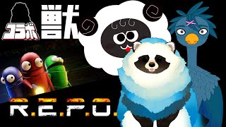 【R.E.P.O.】寒色系の獣しかいないコラボ【LIVE】