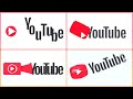 Youtube logo intro compilation  camera lens and play