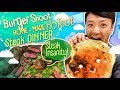 HOMEMADE HOTPOT & Monster STEAK DINNER! Trying to Send Parents on Vacation