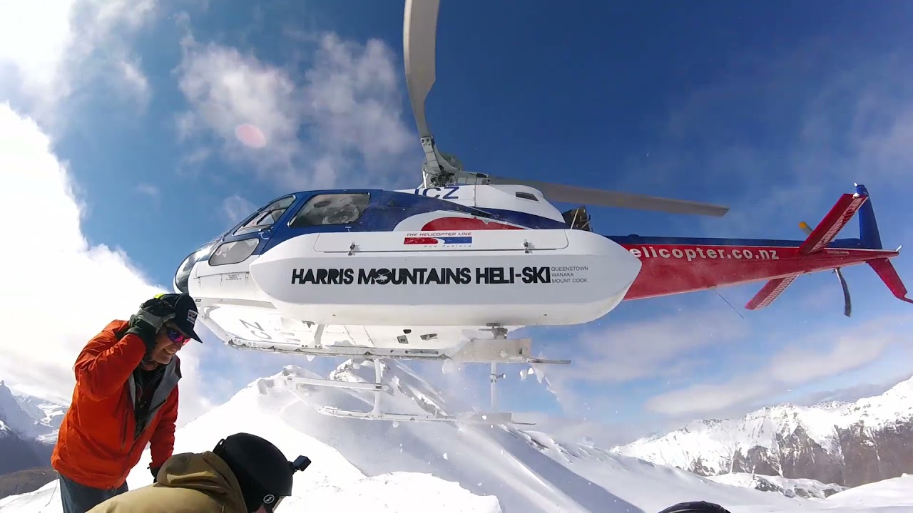 Heli Skiing in Middle Earth?!