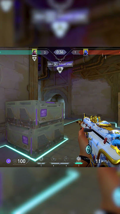 This omen scared me so bad (valorant)  #valorant #gaming