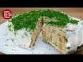 Торт из мясных блинов/Вкуснейшая Закуска из Фарша