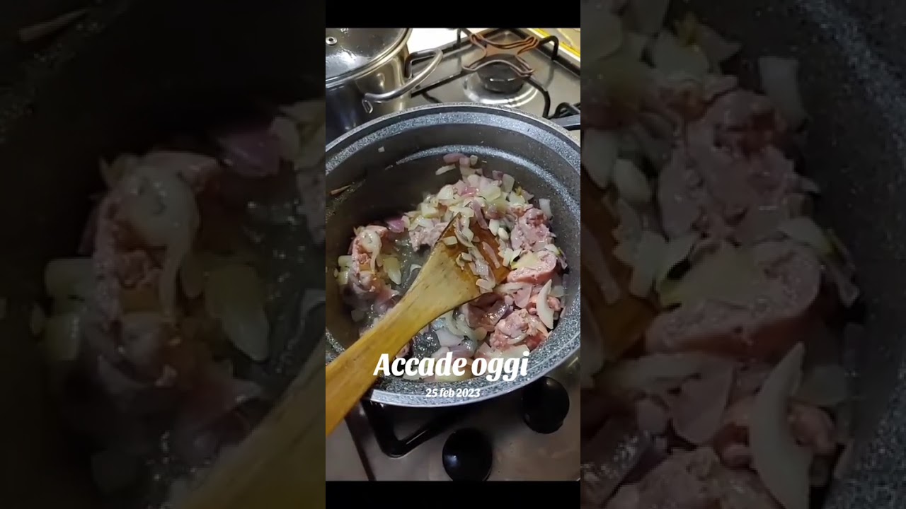 Zuppa del Corso, Orecchiette, Salsiccia e Piselli. 