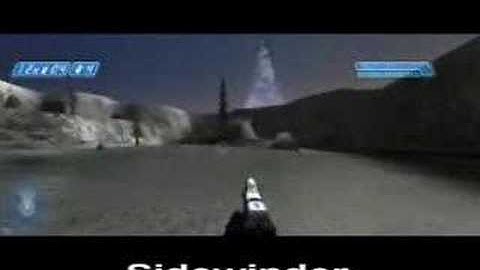 Halo Combat Evolved Map (Sidewinder)