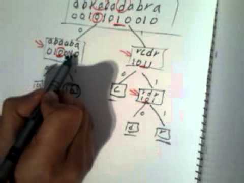 Query in Wavelet tree , bottom up search (find nth character in Short BWT) (Part 1/2)