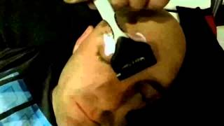 Eyebrow Shaving Prank