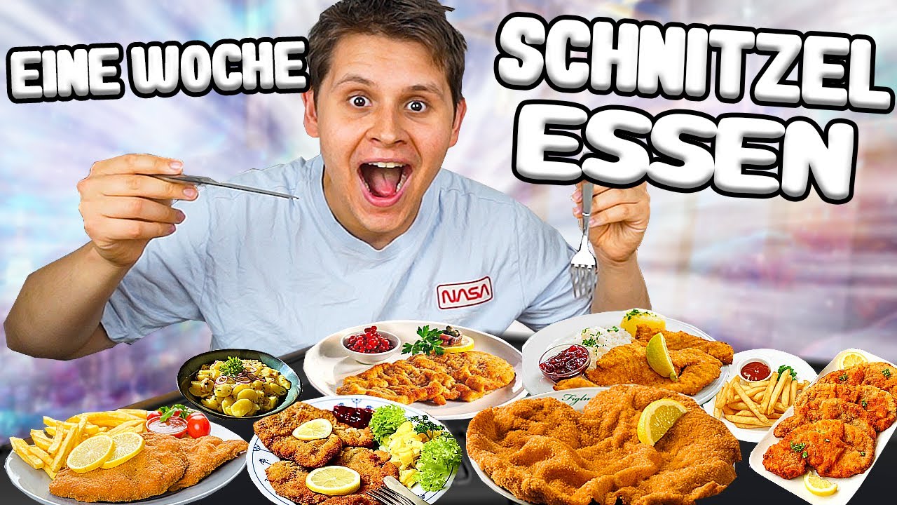 Massive Schnitzel Record Challenge in Germany!!