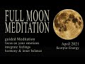 FULL MOON APRIL 2021 Meditation guided (Scorpio) super full moon strawberry emotion pink moon