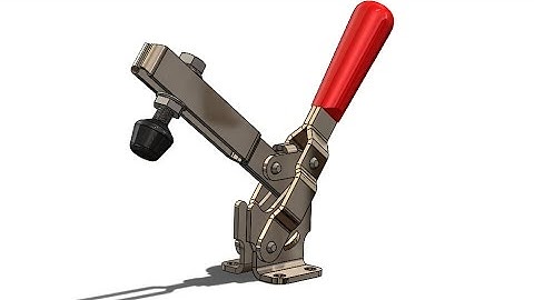 SolidWorks RE Tutorial #237: Toggle press clamp (sheet metal exercise)