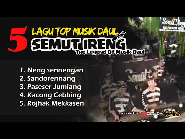 Legend! 5 Lagu Top Musik Daul Semut Ireng Pamekasan class=