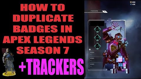 How to duplicate badges in apex legends season 7