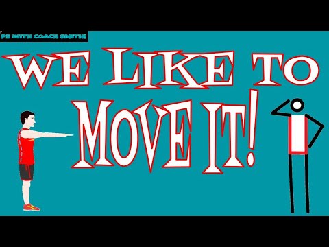 We Like to Move It! Tabata PE Brain Break 5 min of Movement!