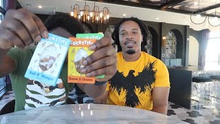 Trying Flavored crickets