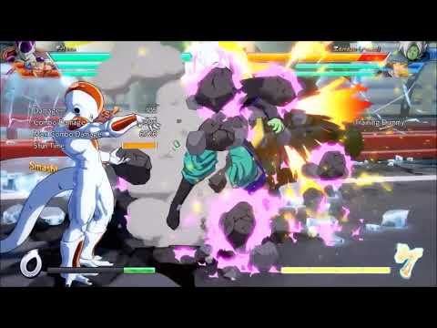 DBFZ Frieza Max(?)damage BNB comparisons +new solo disc set ups
