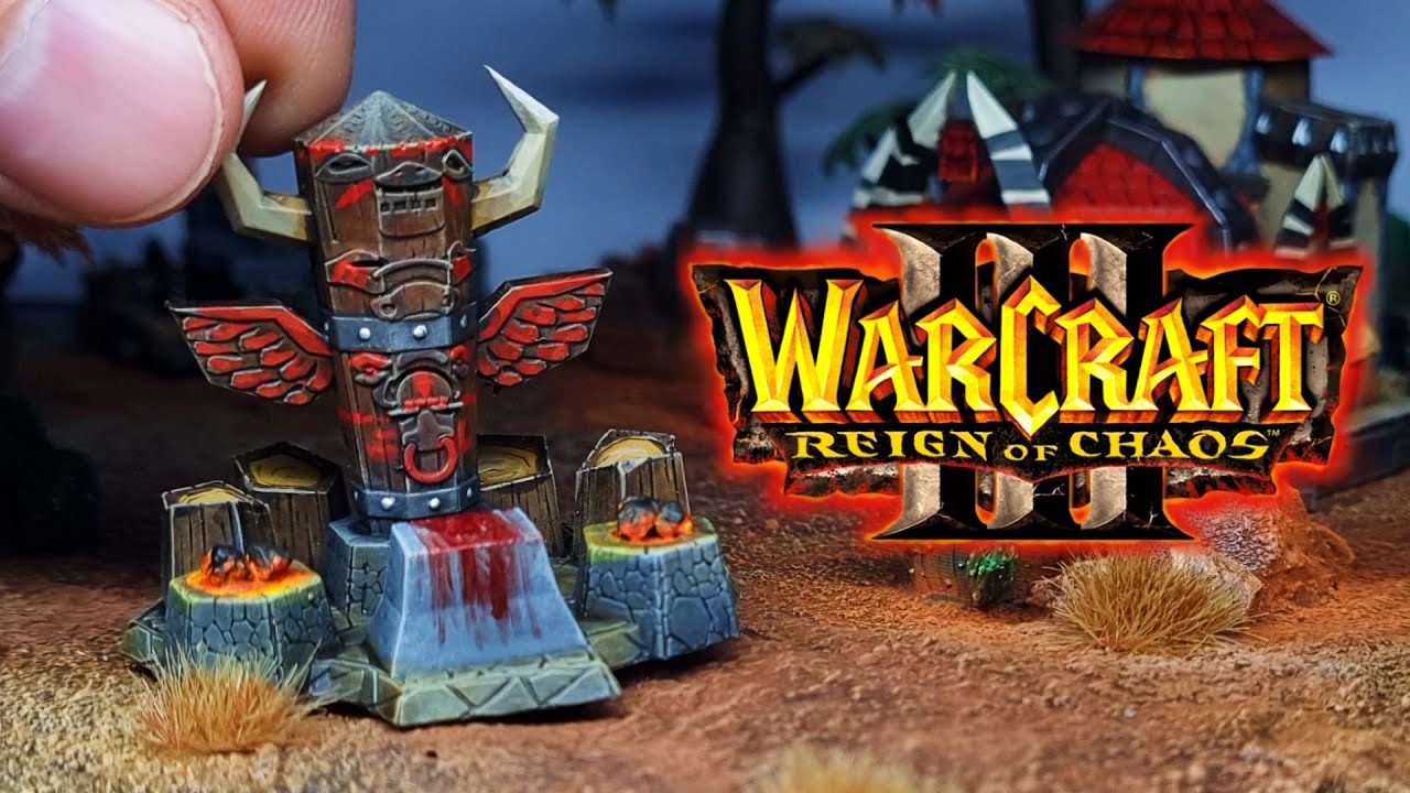 Crafting the Ultimate WarCraft 3 Diorama: Honor, Rage & Pride!